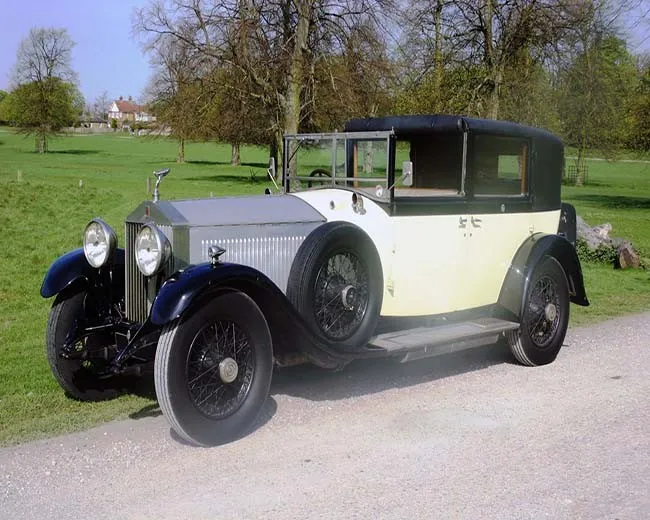 Vintage Wedding Cars: 1929 Rolls-Royce Phantom Sedanca