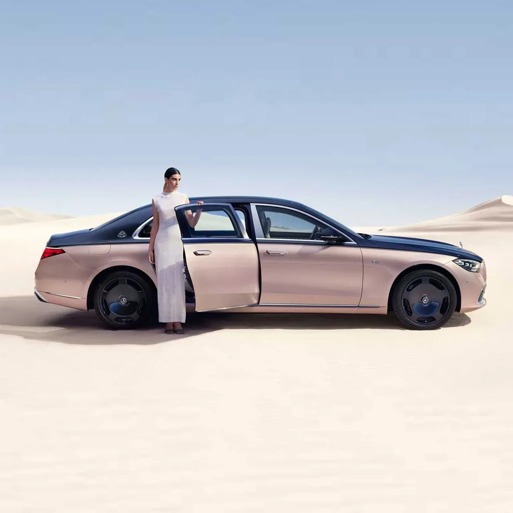 Black Mercedes-Maybach Haute Voiture, photo 3 for wedding car rental in Rockville, MD