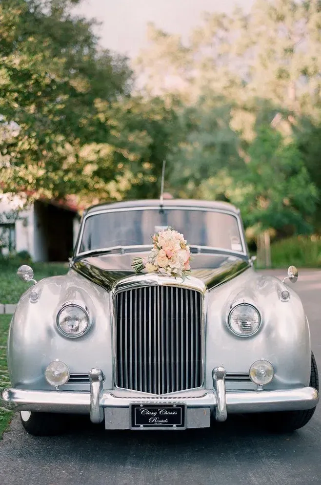 Silver 1957 Bentley SI, photo 6 for wedding car rental in California Silver 1957 Bentley SI, photo 6 for wedding car rental in California