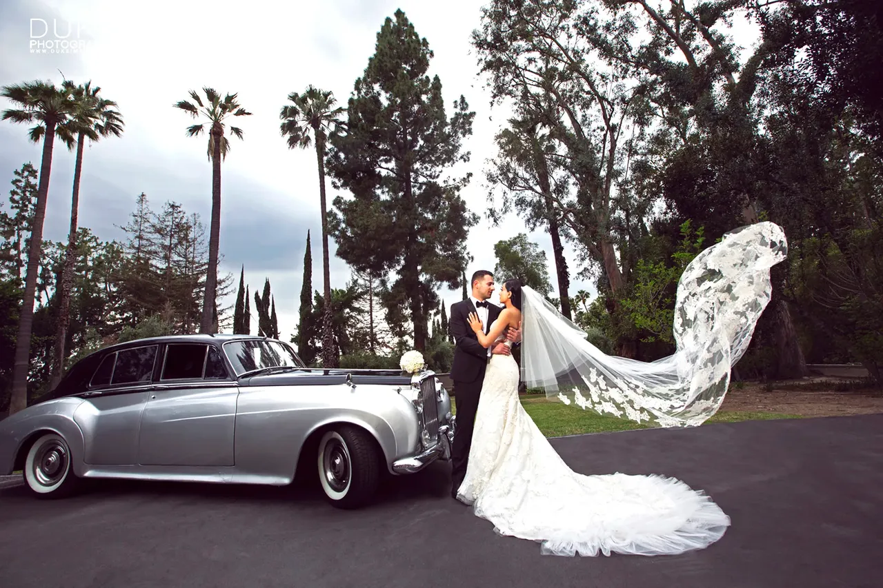 Silver 1957 Bentley SI exterior, photo 5 for wedding car rental in Tarzana, CA