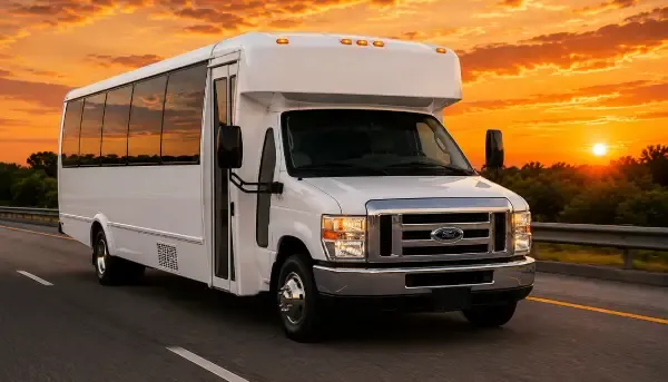 White 20 Passenger Party Bus White 20 Passenger Party Bus on offer