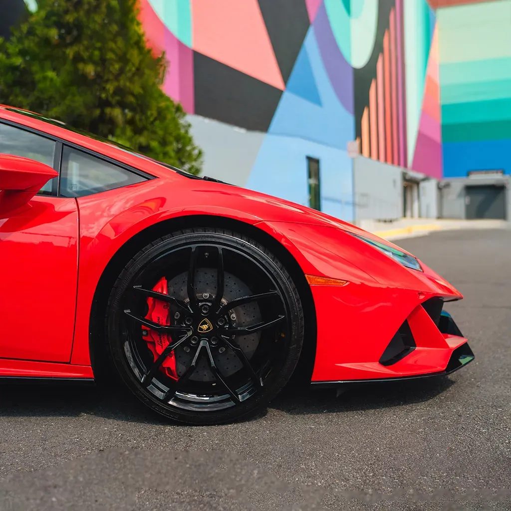 Red 2022 Lamborghini Huracan EVO Rosso Mars, photo 12 for wedding car rental in Rockville, MD Red 2022 Lamborghini Huracan EVO Rosso Mars, photo 12 for wedding car rental in Rockville, MD