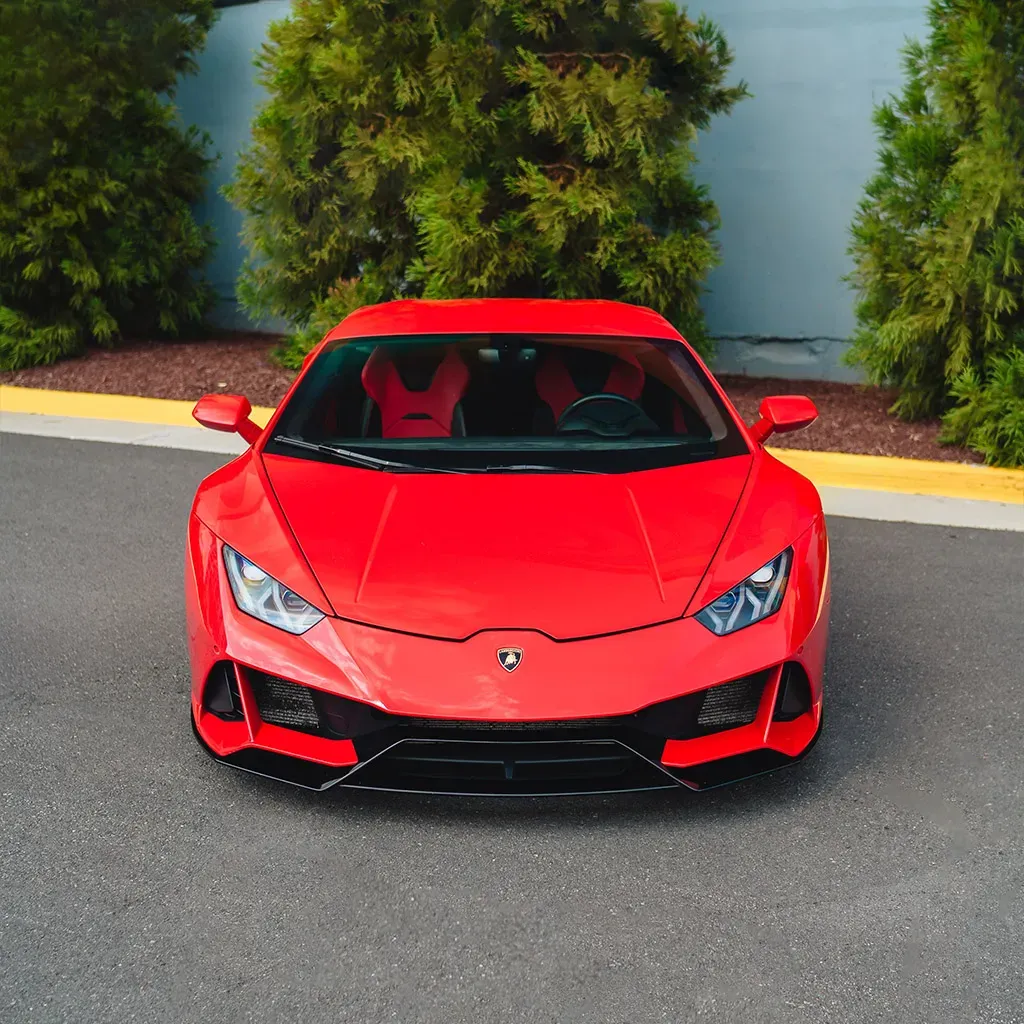 Red 2022 Lamborghini Huracan EVO Rosso Mars, photo 3 for wedding car rental in Rockville, MD Red 2022 Lamborghini Huracan EVO Rosso Mars, photo 3 for wedding car rental in Rockville, MD