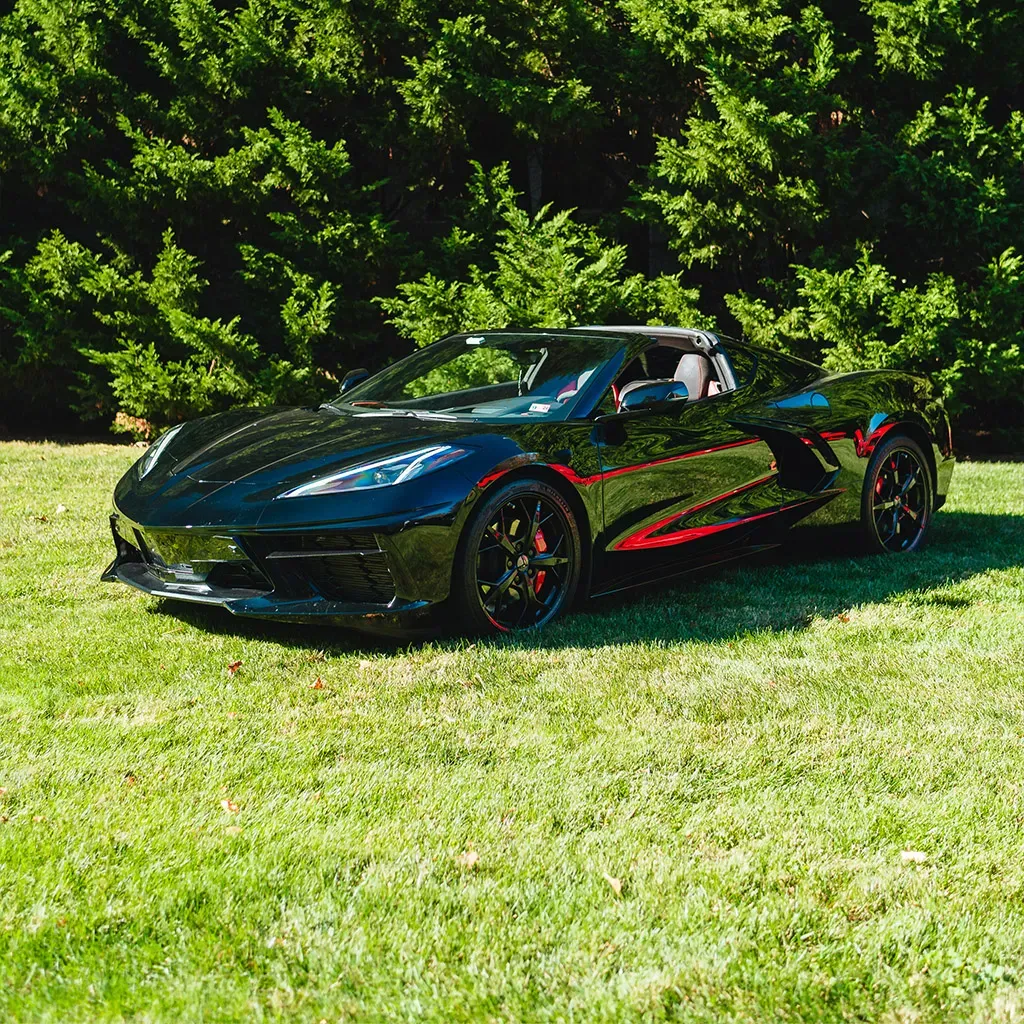 Black 2023 Corvette C8 2LT Convertible, photo 5 for wedding car rental in Rockville, MD Black 2023 Corvette C8 2LT Convertible, photo 5 for wedding car rental in Rockville, MD