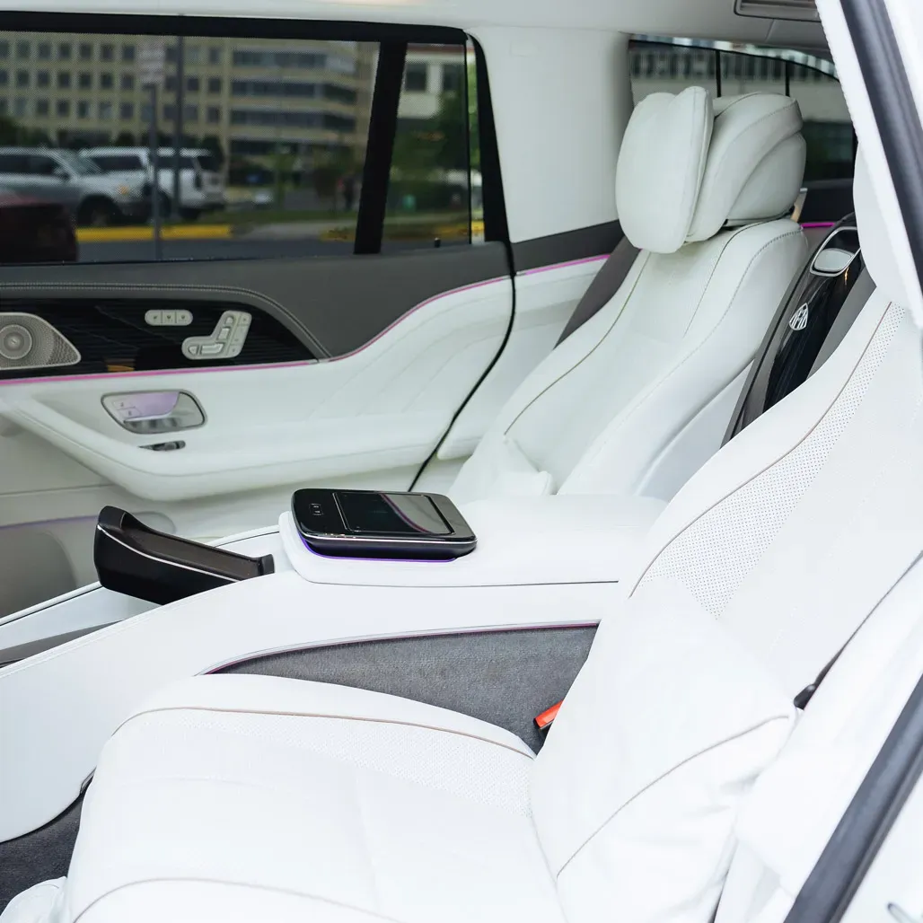 2023 GLS600 Maybach All-White, photo 6 for wedding car rental in Rockville, MD
