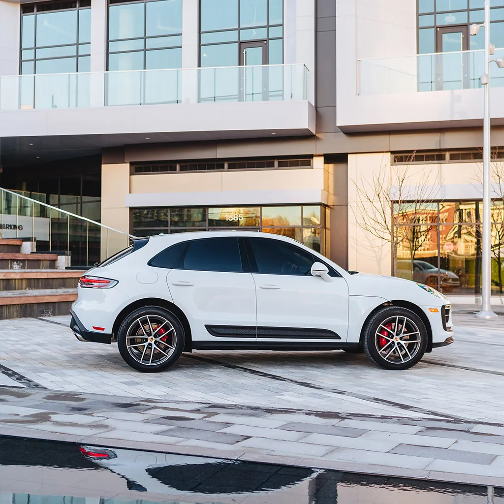 White 2023 Porsche Macan S SUV, photo 10 for wedding car rental in Rockville, MD White 2023 Porsche Macan S SUV, photo 10 for wedding car rental in Rockville, MD