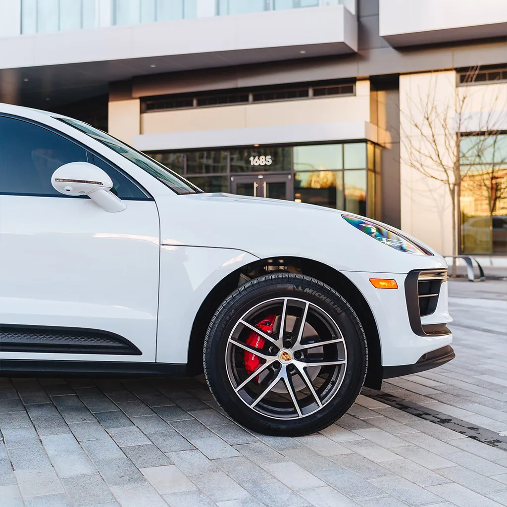White 2023 Porsche Macan S SUV, photo 9 for wedding car rental in Rockville, MD White 2023 Porsche Macan S SUV, photo 9 for wedding car rental in Rockville, MD