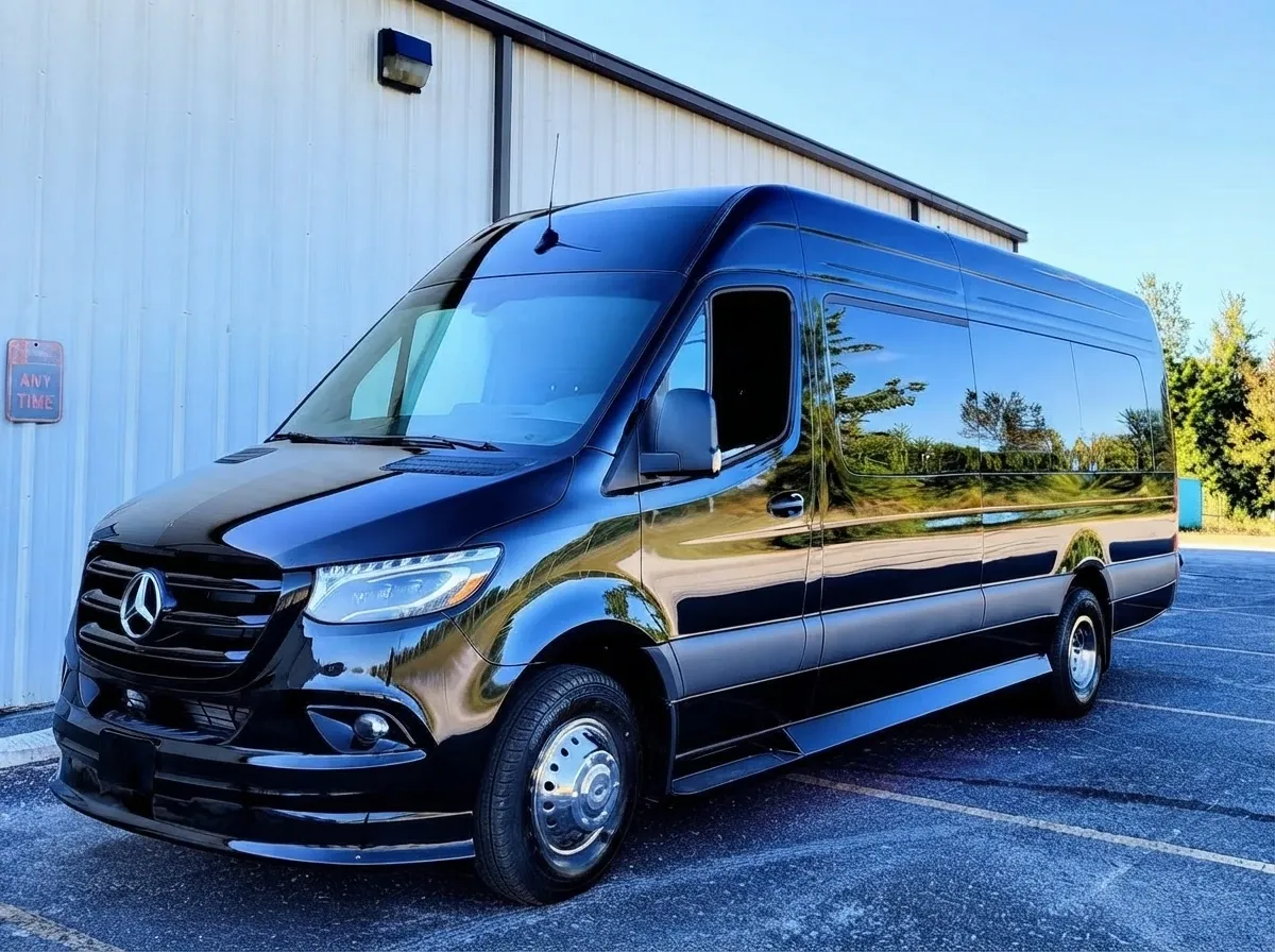 Black Mercedes-Benz Sprinter Limousine (Sebastian) Black 2025 Mercedes-Benz Sprinter Limousine (Sebastian) on offer