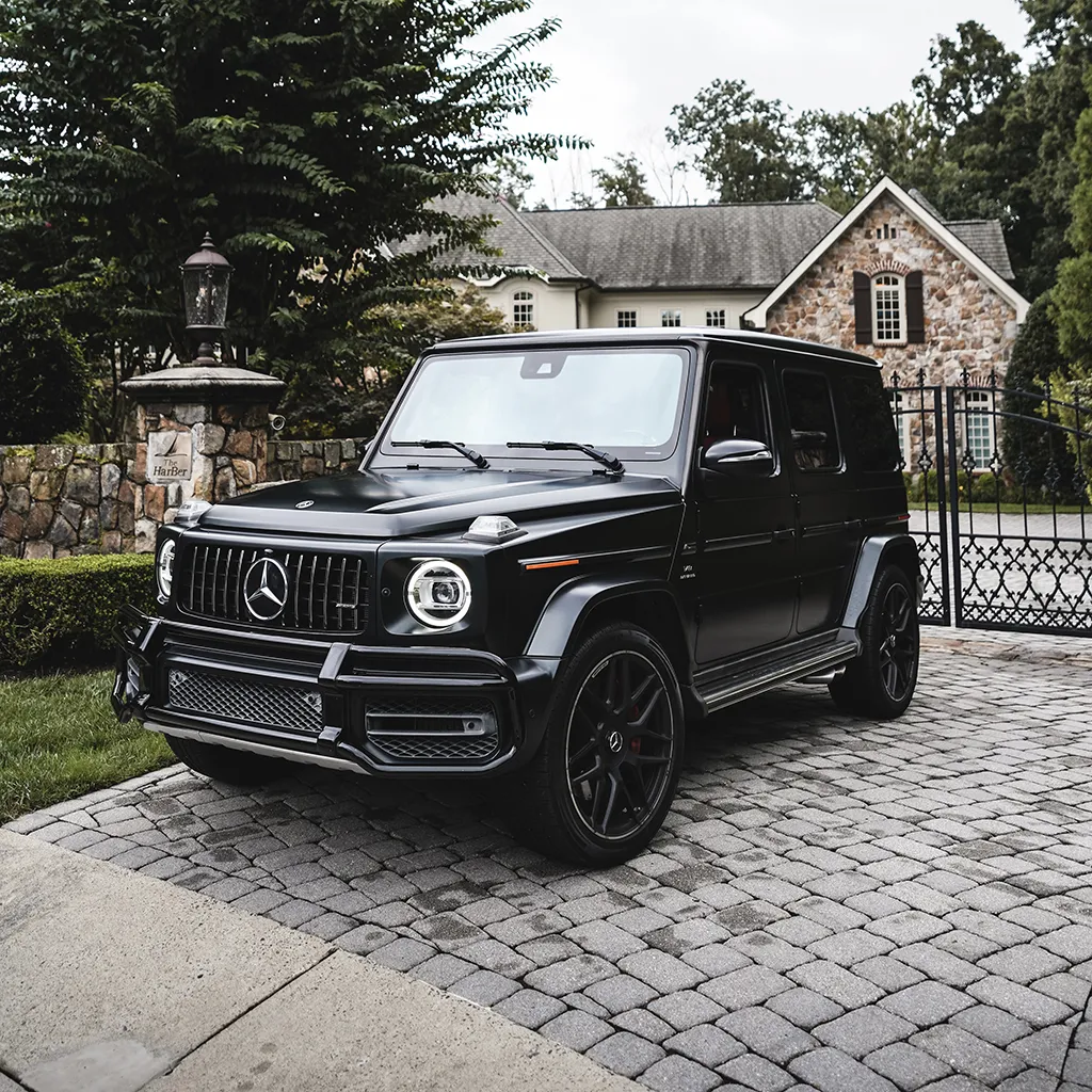 AMG G63 G-Wagon Designo Matte Black, photo 2 for wedding car rental in Rockville, MD