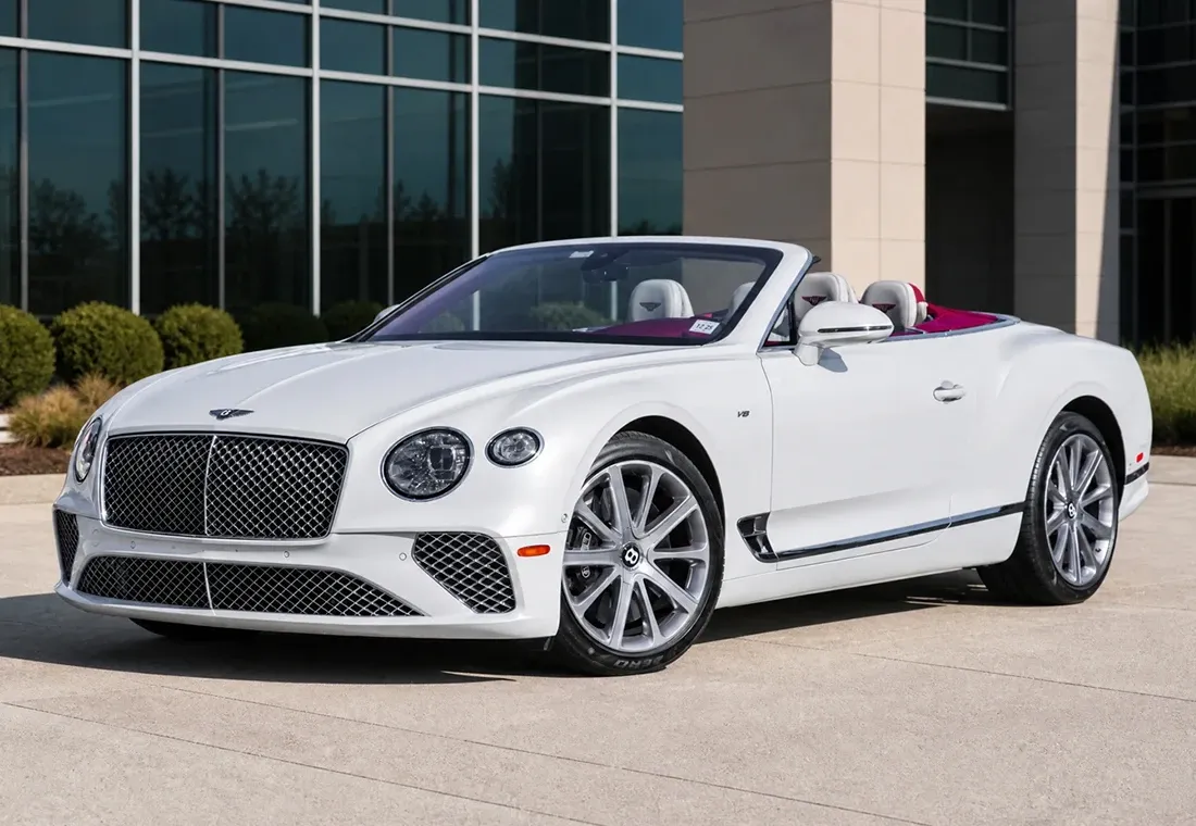 Bentley GTC Convertible for wedding car rental in Astoria, NY