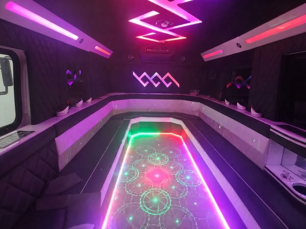 Black Mini Party Bus Black Mini Party Bus on offer