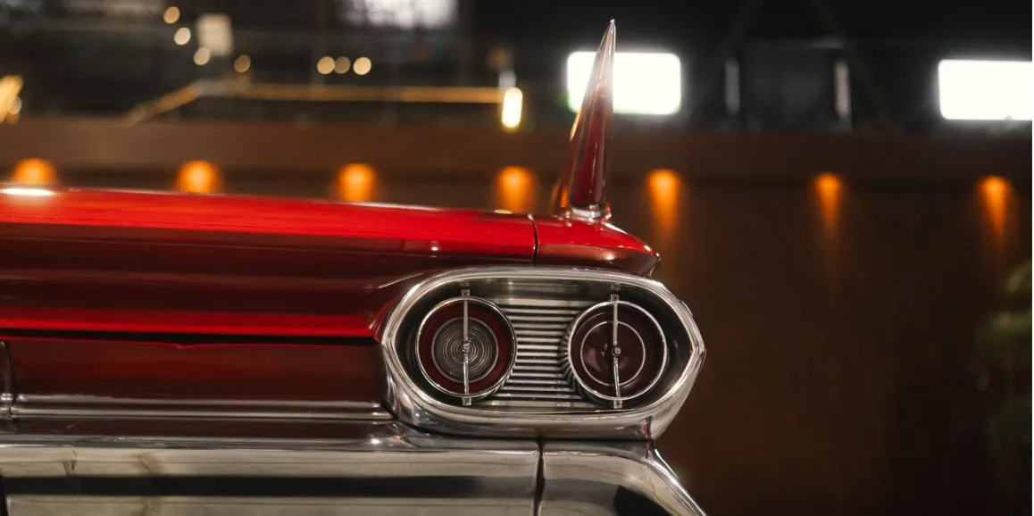 Cadillac Deville 1960 (Vintage) close-up, photo 6 for wedding car rental in Greenhurst, NY
