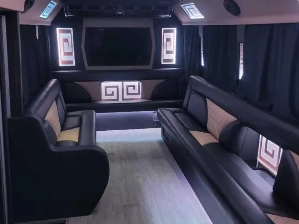 Black CNG Party Bus on offer