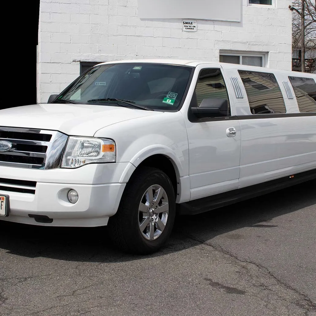 White Expedition Stretch for limo rental in Toms River, NJ
