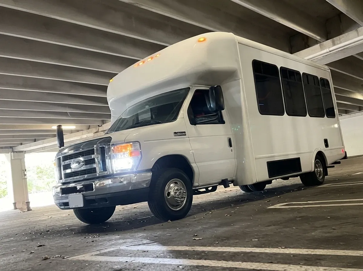 White Ford E-450 Series Party Bus on offer