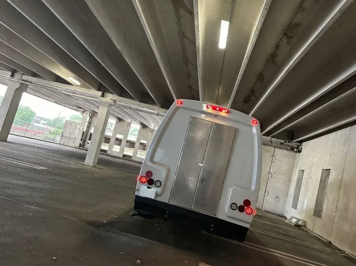 White Ford E-450 Series Party Bus; view 12