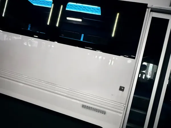 White Ford F-550 Party Bus; view 9