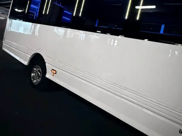 White Ford F-550 Party Bus; view 10