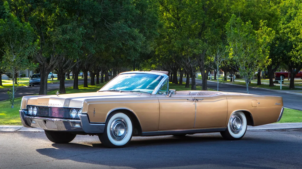 Gold Goldie -- The 66 Continental, photo 5 for wedding car rental in Pine Valley, CA