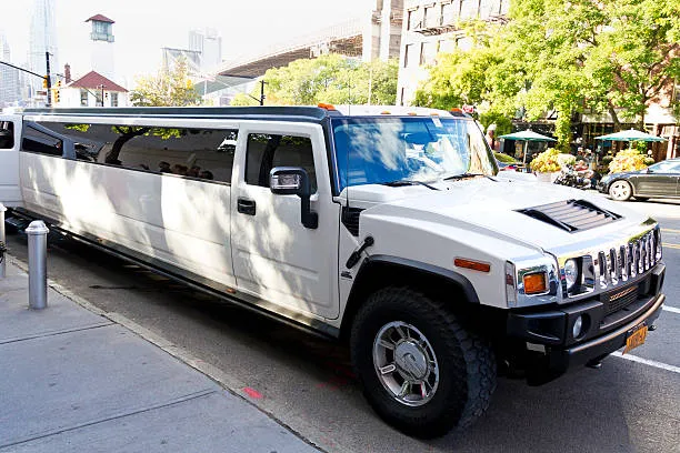 White Hummer Limousine, photo 3 for hummer limo rental in Livermore, CA