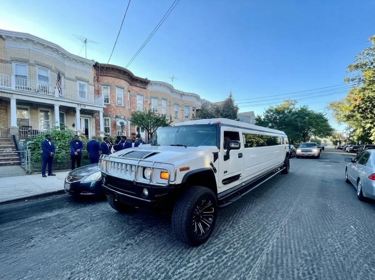 White Hummer Limousine White Hummer Limousine on offer