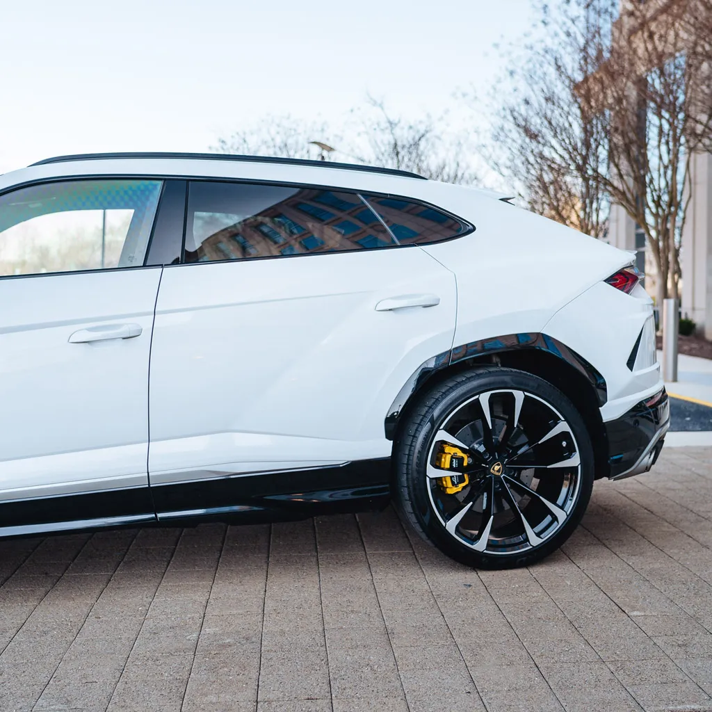 White Lamborghini Urus Omnino Albus, photo 7 for wedding car rental in Rockville, MD White Lamborghini Urus Omnino Albus, photo 7 for wedding car rental in Rockville, MD
