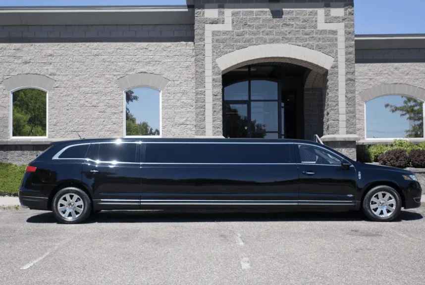 Black Lincoln MKT Limo for limo rental in Oregon, IL