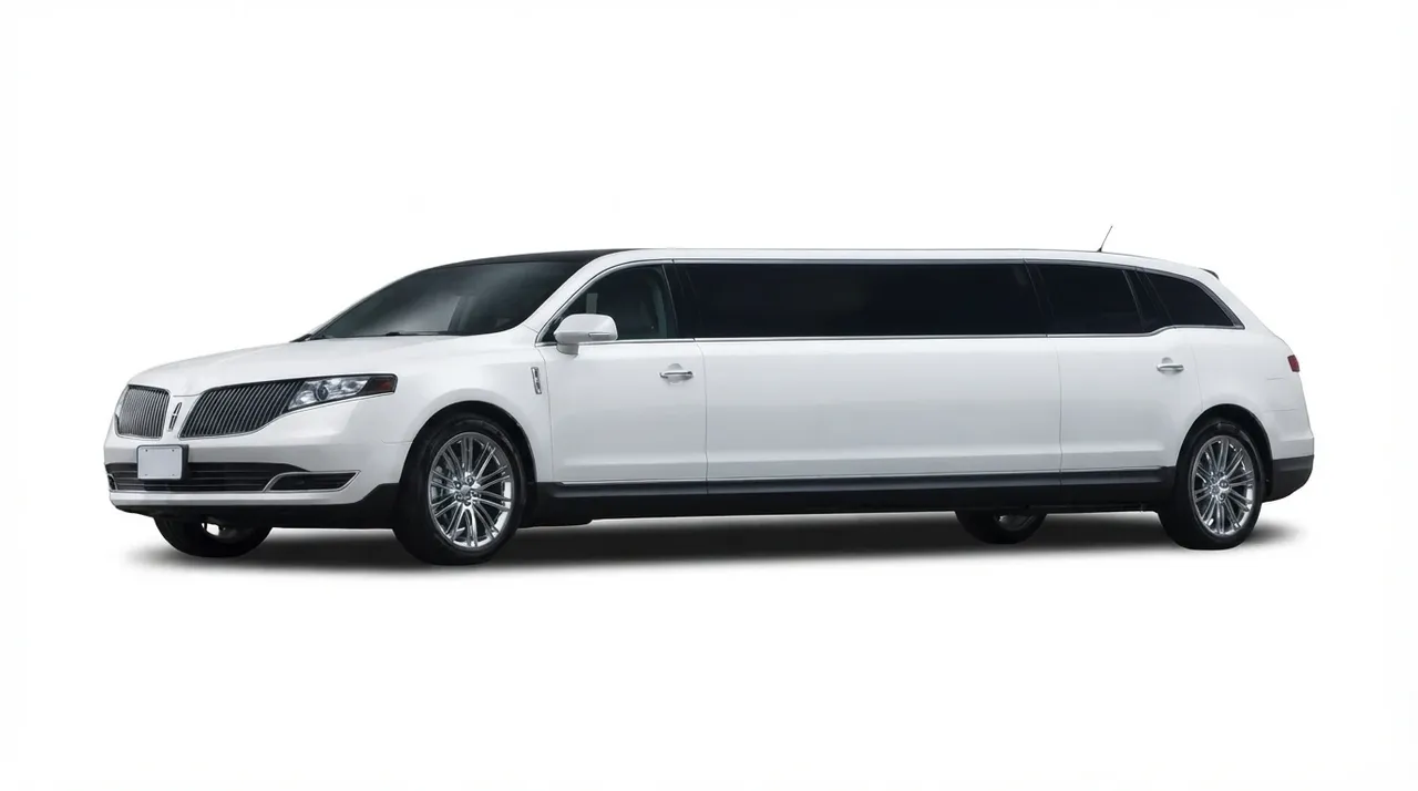 White Lincoln MKT Limousine on offer