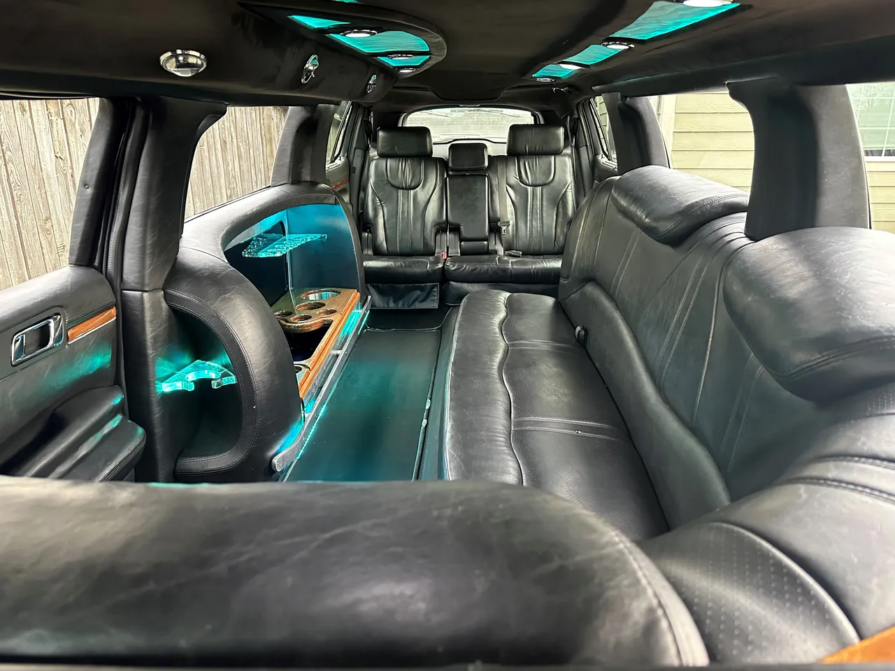 Black Lincoln MKT Stretch Limousine for limo rental