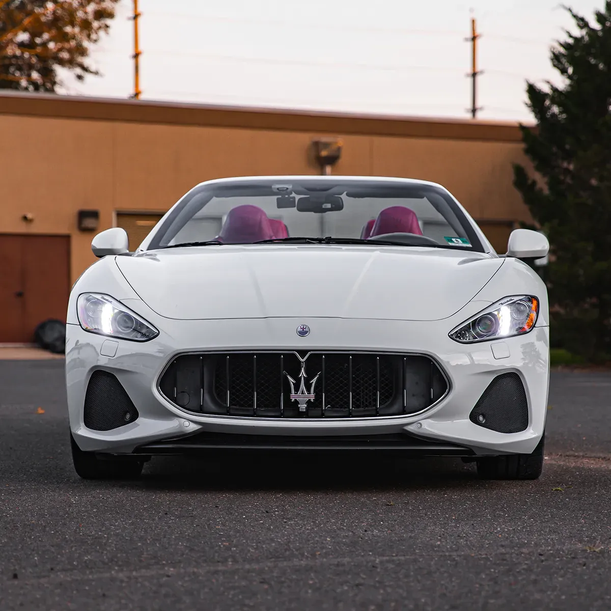 Maserati Granturismo Convertible for wedding car rental in Astoria, NY