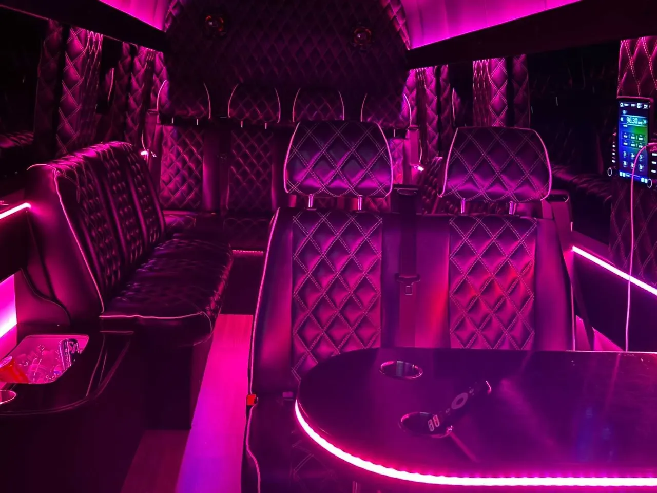 Black Mercedes-Benz Executive Sprinter; view 2
