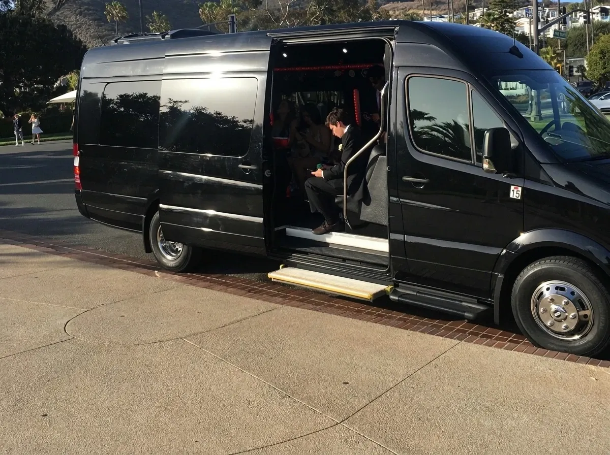 Black Mercedes-Benz Limousine Sprinter on offer