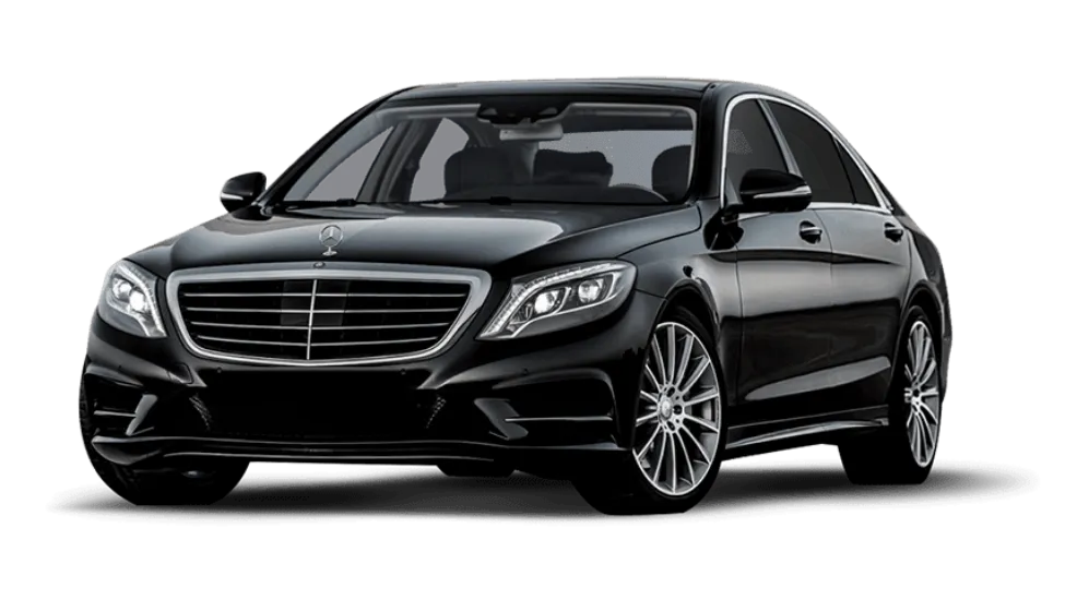 Mercedes-Benz S-Class for wedding car rental in Pflugerville, TX