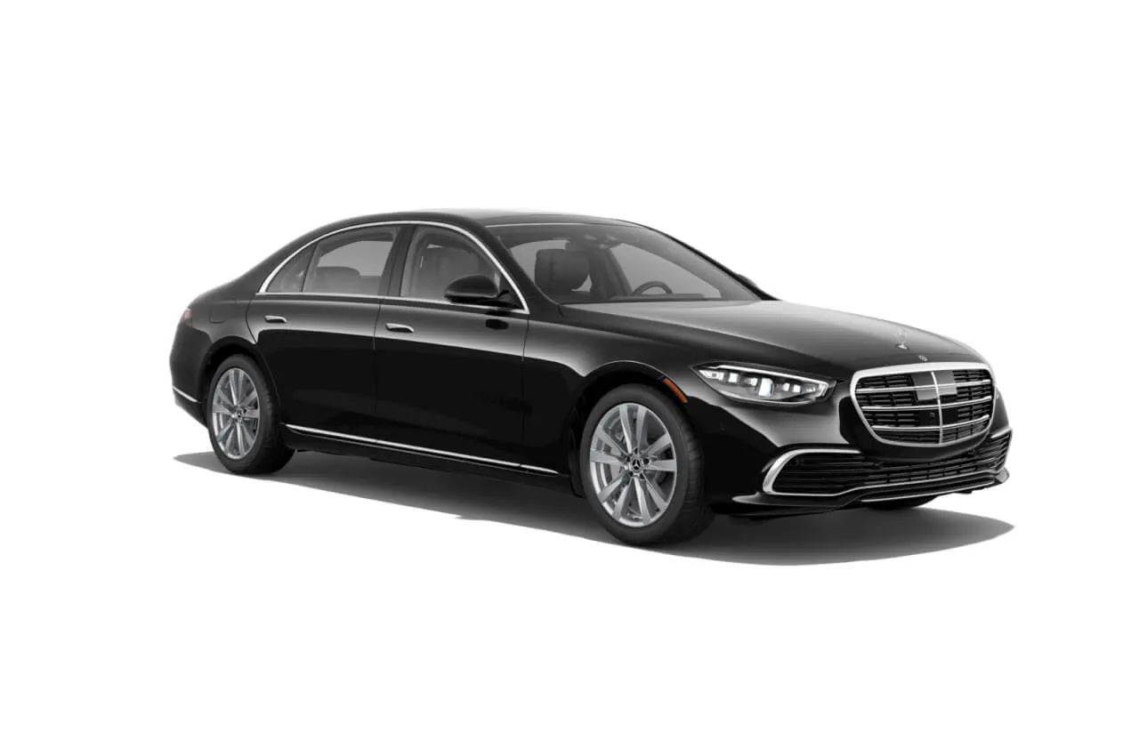 Mercedes-Benz S-Class Luxury Sedan for wedding car rental in Seattle, WA