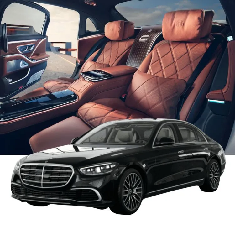 Mercedes-Benz S580 Premium Sedan for wedding car rental in Burson, CA