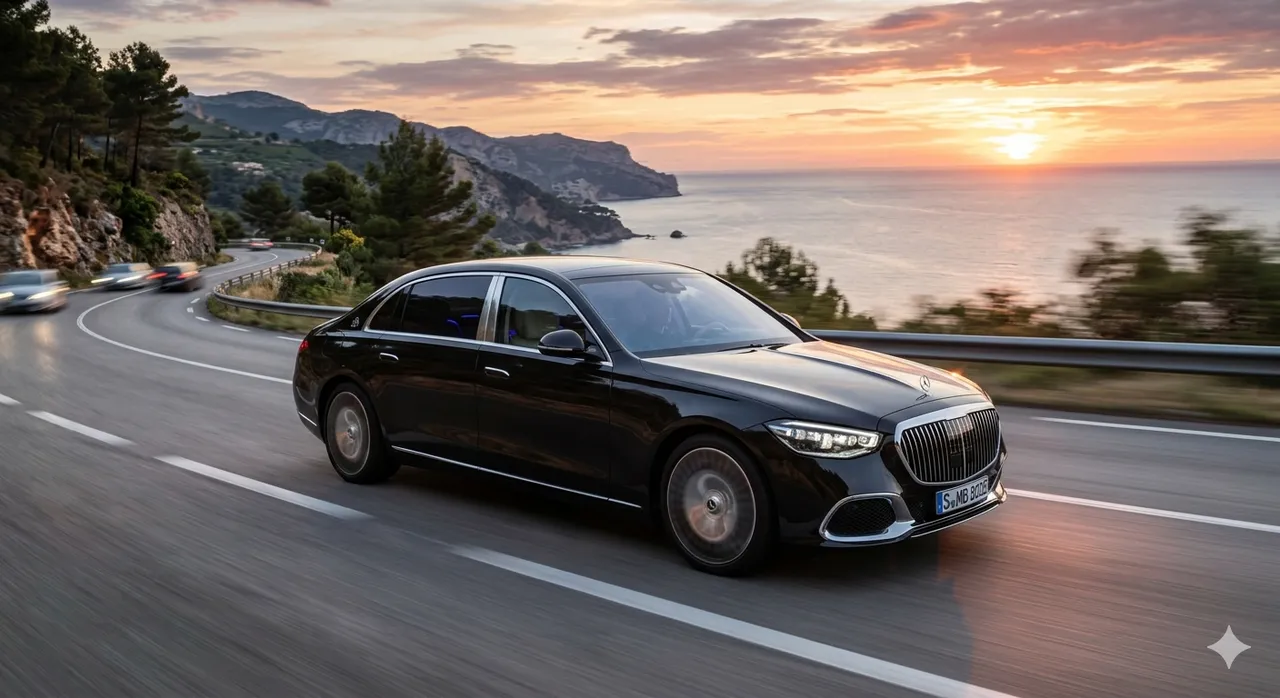 Black Mercedes-Maybach, photo 3 for wedding car rental in Livermore, CA