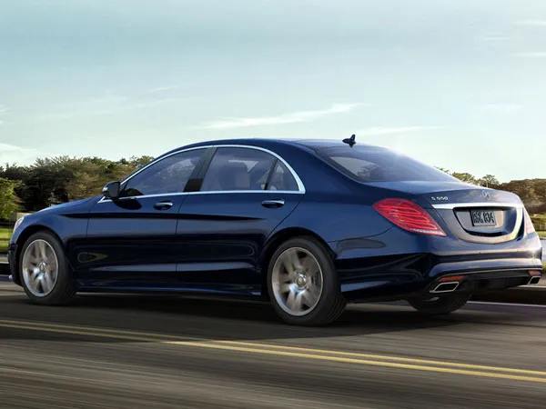 Black Mercedes-Benz S-Class, photo 2 for wedding car rental in Livermore, CA