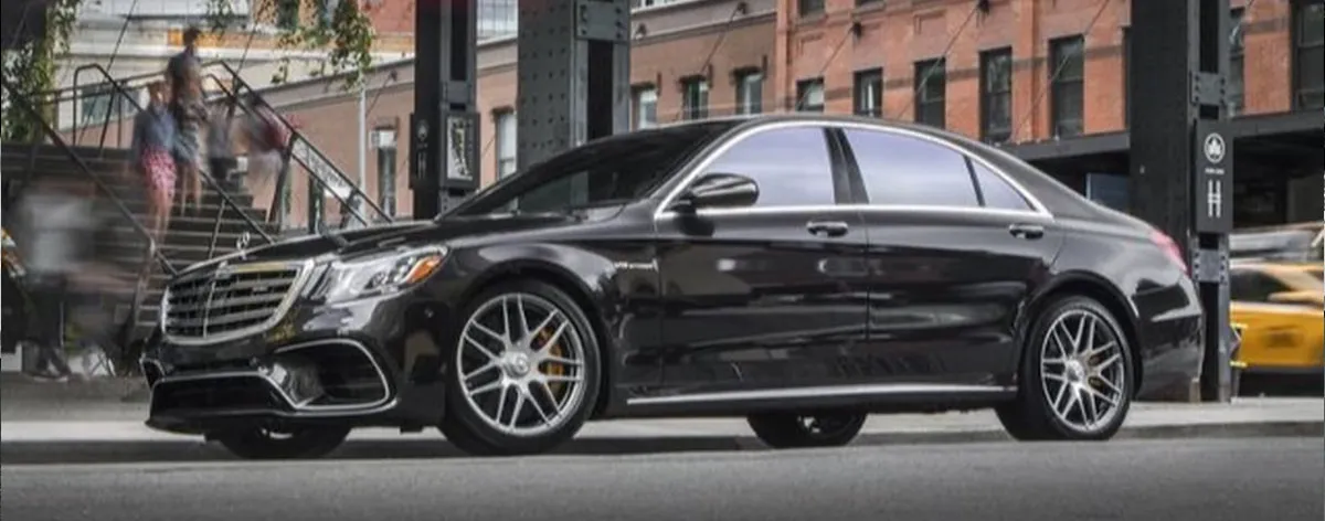 Mercedes-Benz S63 AMG for wedding car rental in North Attleboro, MA