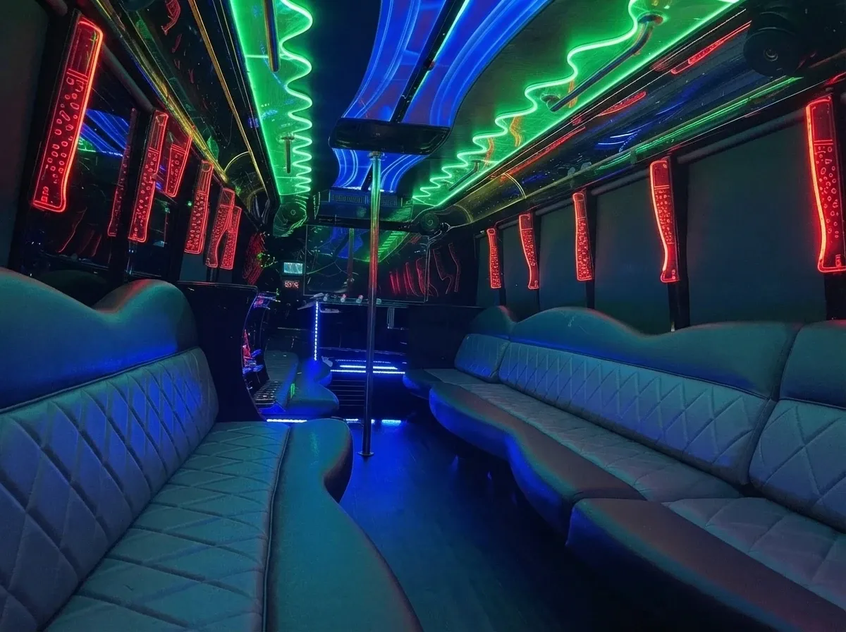 White 30 Passenger Party Bus White 30 Passenger Party Bus on offer