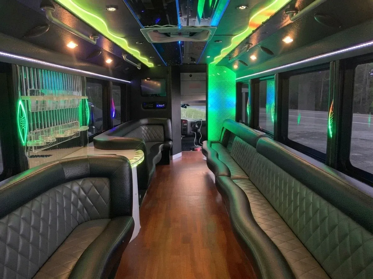 White Party Bus - Sophia Loren; view 2