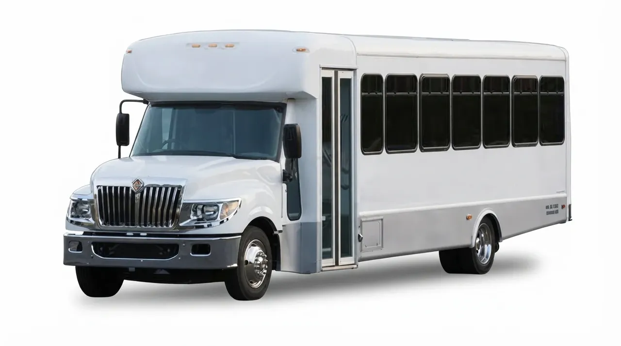 Party Bus White on offer