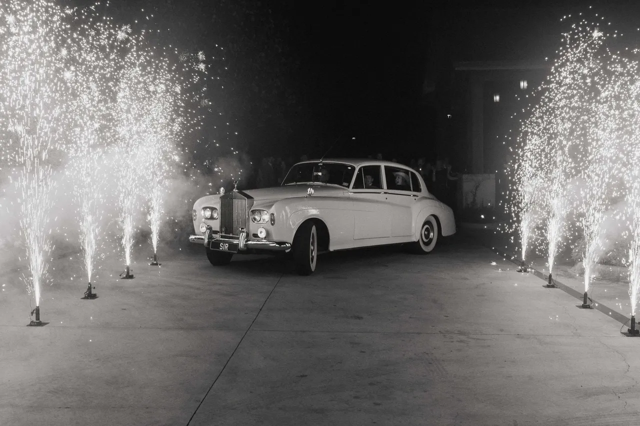 White Rolls-Royce for wedding car rental in San Antonio, TX