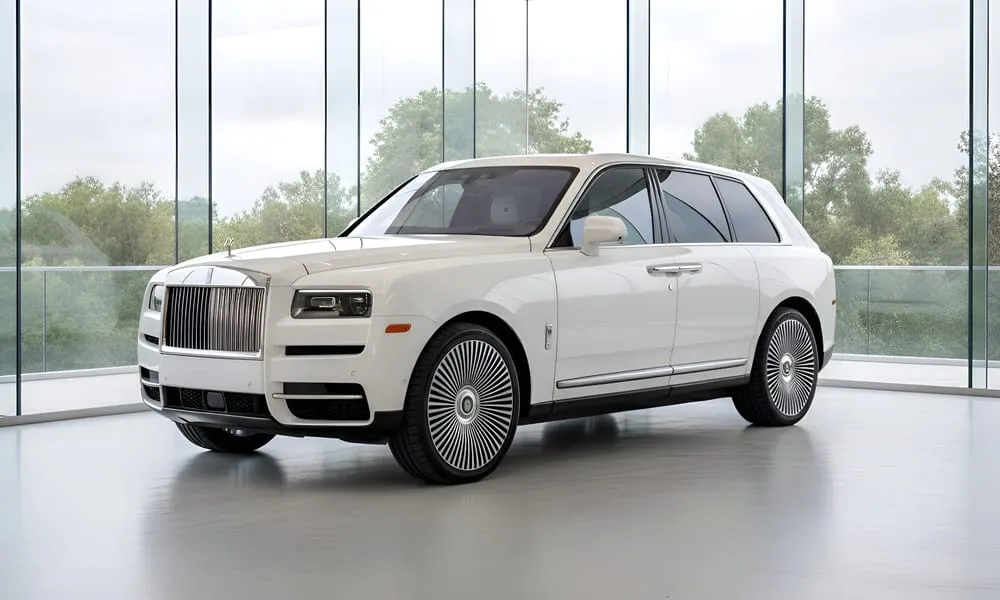 White Rolls-Royce Cullinan on offer
