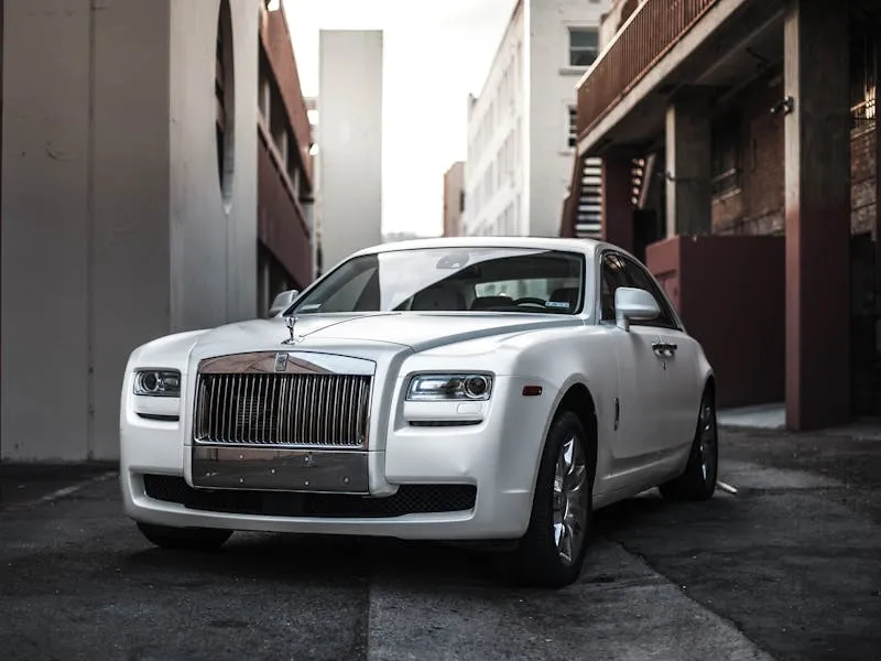 Rolls-Royce Ghost for wedding car rental in Davis, CA