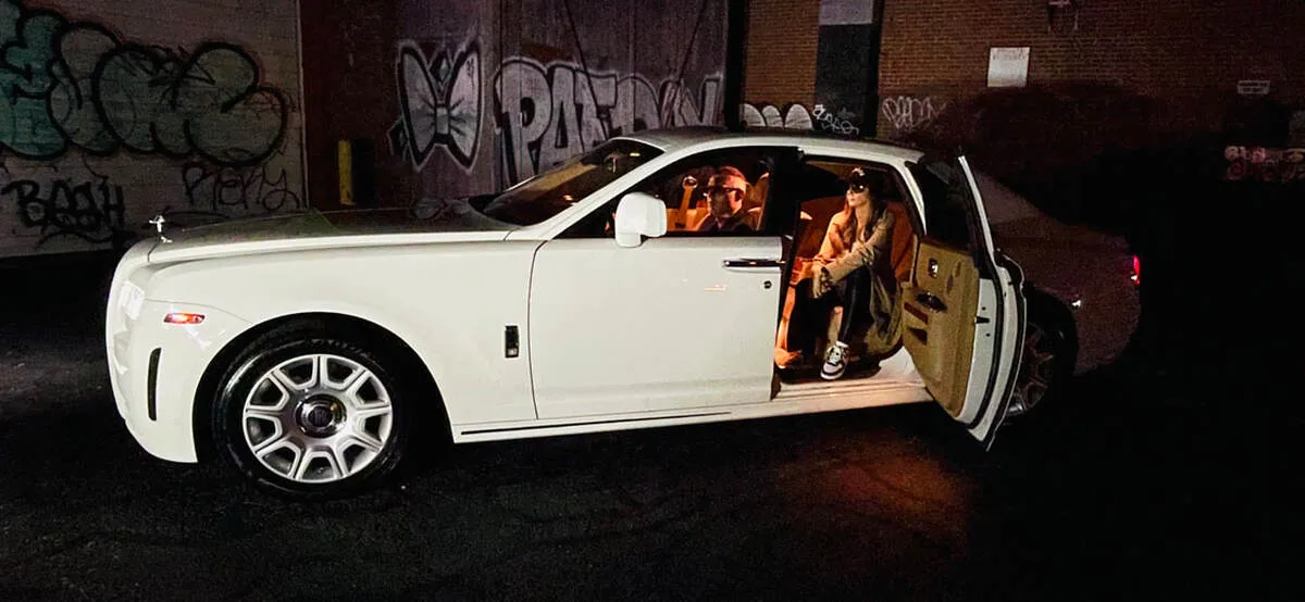 White Rolls-Royce Ghost Sedan, photo 4 for limo rental in North Attleboro, MA