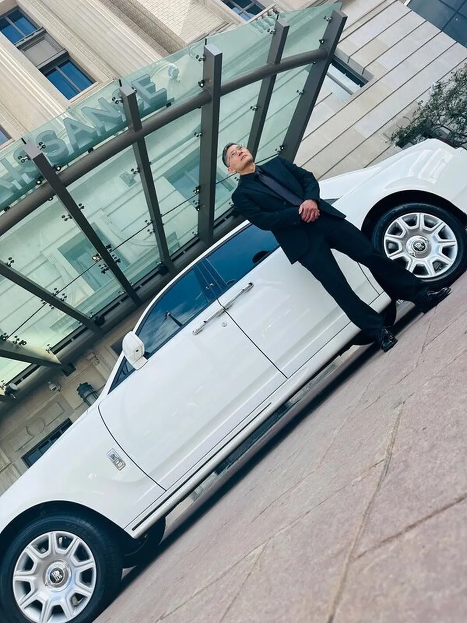 White Rolls-Royce Ghost Sedan for limo rental in North Attleboro, MA