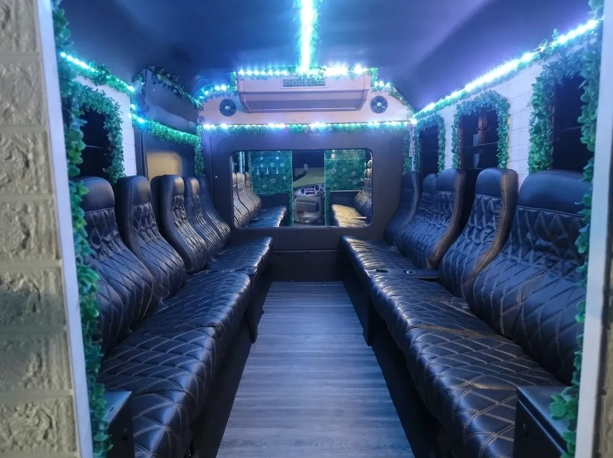 Rose Party Bus Pink Rose Party Bus on offer