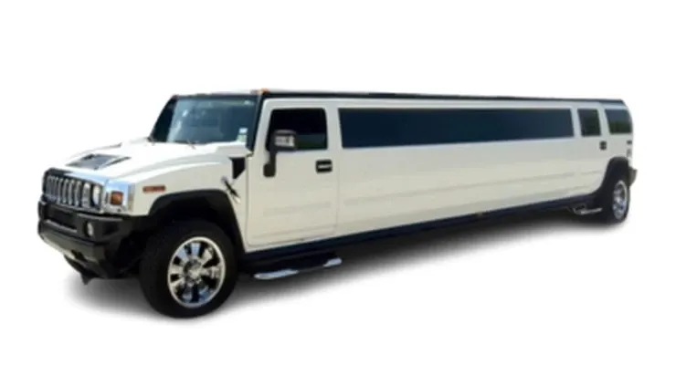 White Hummer Stretch Limousine on offer