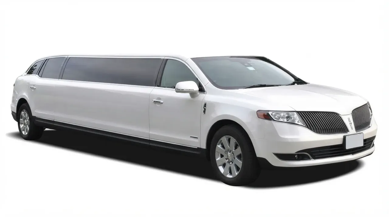 White Lincoln MKT Limousine on offer