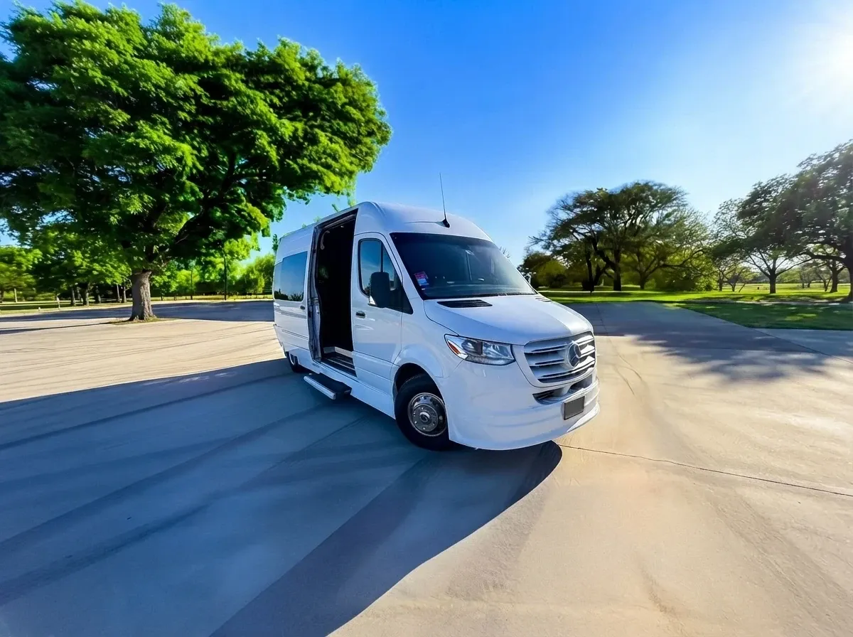 White Mercedes-Benz Sprinter Limousine on offer